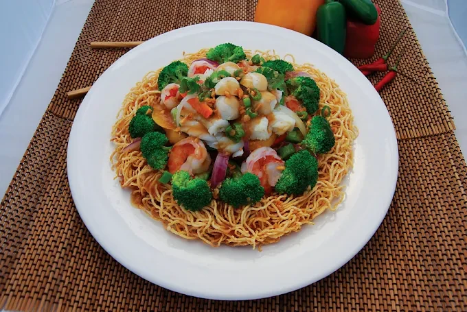A look back: crispy noodles
