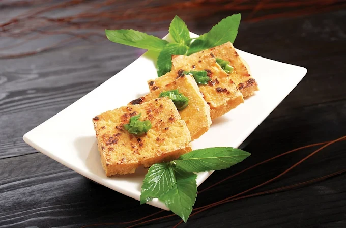 Grilled tofu